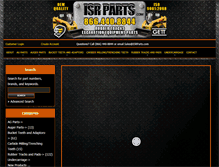 Tablet Screenshot of isrparts.com